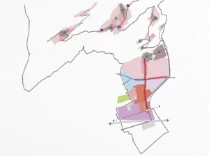 Plan des zones de Conthey